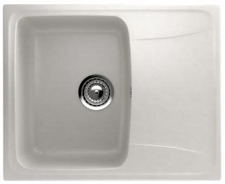 Кухонная мойка Ulgran Classic U-201-341 ультра-белый